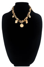 Load image into Gallery viewer, Leopard Scarf Charm Necklace: LEO-LEOPARD