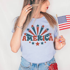 America Vintage Graphic Tee