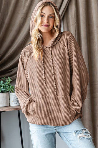 Carmel Urban Ribbed Hoodie