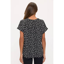 Load image into Gallery viewer, Black &amp; Ivory Dolman Top