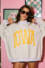 Load image into Gallery viewer, 'IOWA &amp; IA' Reversible Mock Neck Sweatshirt