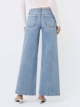 Load image into Gallery viewer, Vervet Mid Rise Seam Slit Hem Jeans