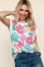 Load image into Gallery viewer, Floral Print Dolman Tank