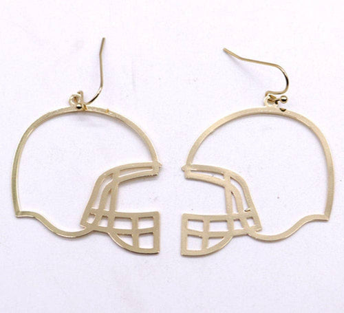 Football Helmet Gameday Dangle Earrings
