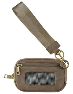 Zip Wallet With ID Window: Black