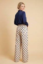 Load image into Gallery viewer, Polka Dot Wide-Leg Trouser Pants