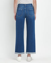 Load image into Gallery viewer, Vervet High Rise Cuffed Baggy Straight Jeans