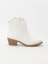 Load image into Gallery viewer, Contrast Stitching Western Bootie