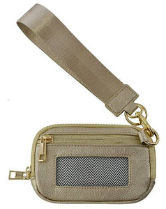 Zip Wallet With ID Window: Black