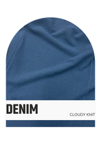 Load image into Gallery viewer, Denim Round Neck Knit Top