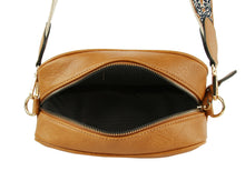 Load image into Gallery viewer, Boho Guitar Strap Women&#39;s Crossbody Bag: Mocha