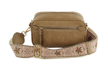 Load image into Gallery viewer, Boho Guitar Strap Women&#39;s Crossbody Bag: Mocha