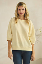 Load image into Gallery viewer, Yellow Pillow Sleeve Top