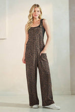 Load image into Gallery viewer, Animal Print Urban Ribbed Jumpsuit