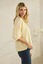 Load image into Gallery viewer, Yellow Pillow Sleeve Top