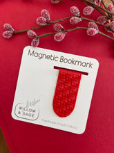 Load image into Gallery viewer, Red Magnetic Bookmark