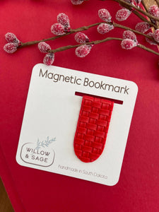 Red Magnetic Bookmark