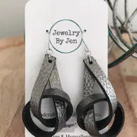 Knot: Antique Silver & Black