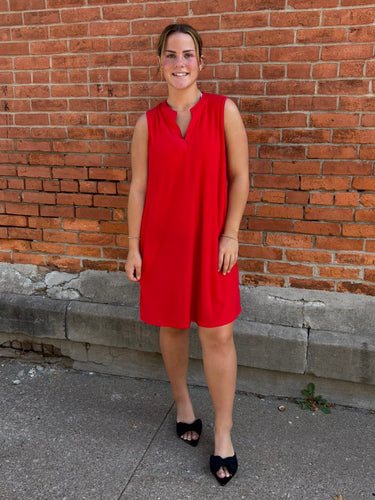 Red Swing Dress