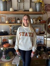 Load image into Gallery viewer, State Plaid Mockneck Sweatshirt