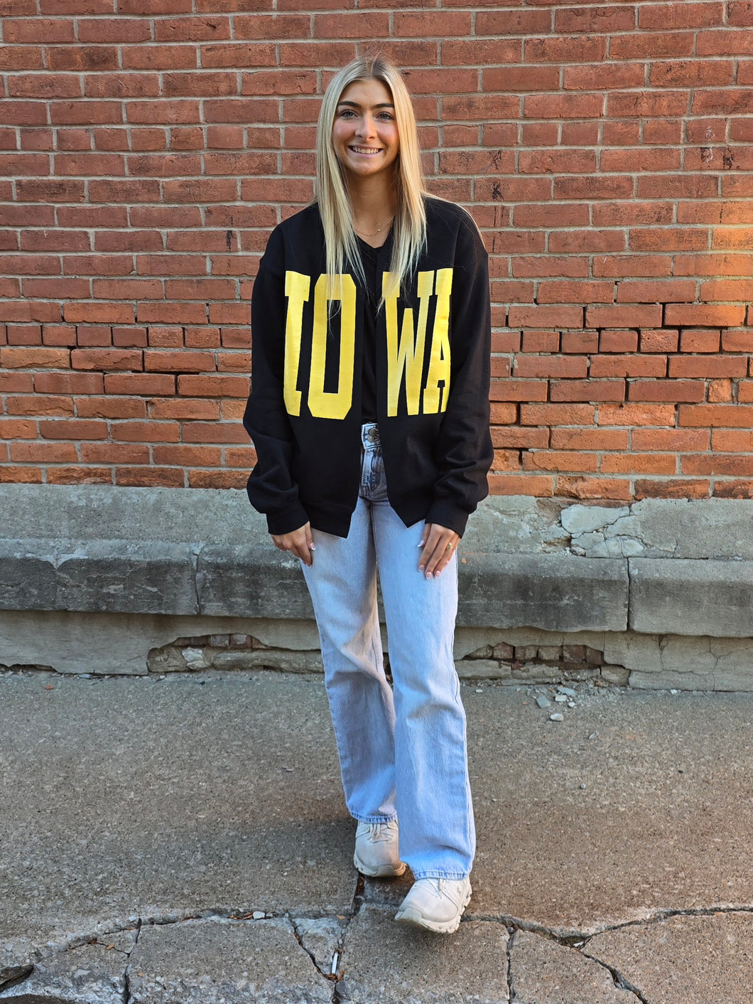 Black Iowa Cardigan