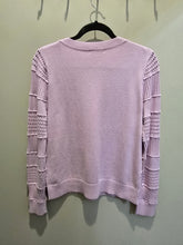 Load image into Gallery viewer, Lavender V-Neck Sweater