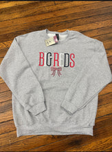 Load image into Gallery viewer, Big Red Embroidered Bow Gameday Sweatshirt 