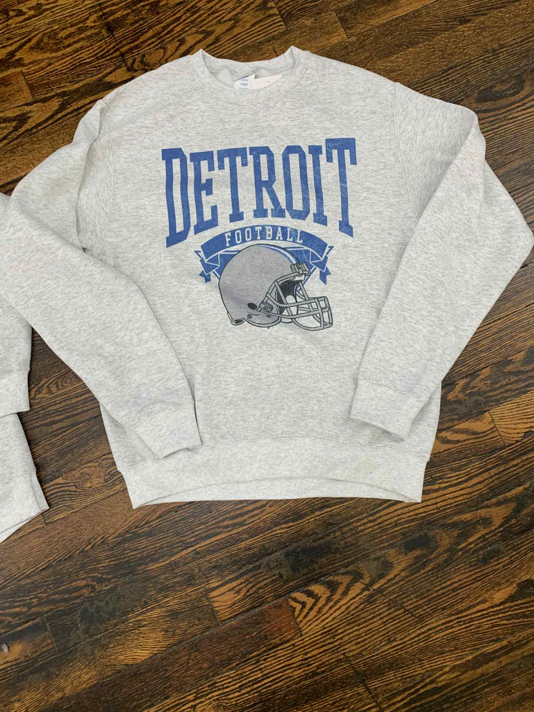Detroit Vintage Hometown Football Sweatshirt