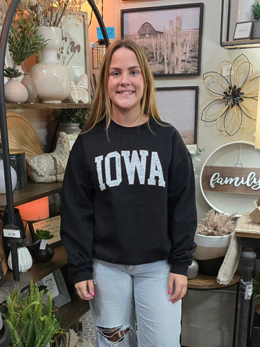 Black Iowa Sweatshirt