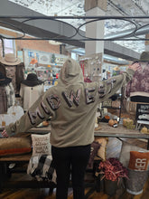 Load image into Gallery viewer, Brown Floral Back Midwest Hoodie