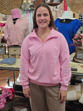 Load image into Gallery viewer, Half Zip Mock Neck Collar