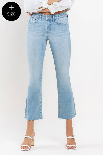 Vervet Mid Rise Ankle Bootcut Jeans