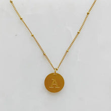Load image into Gallery viewer, Charm Initial Necklace