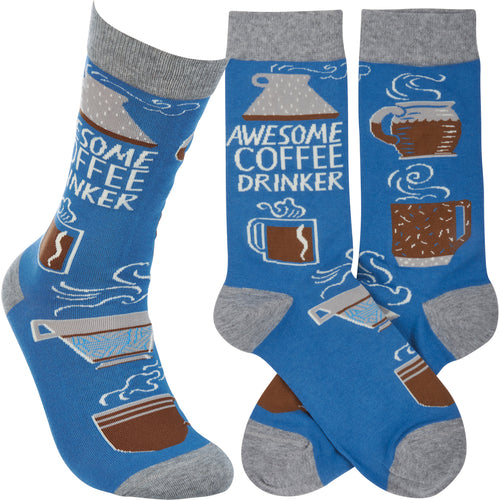 Socks - Awesome Coffee Drinker