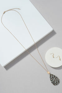 Animal Print Necklace