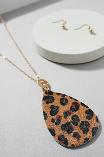 Animal Print Necklace