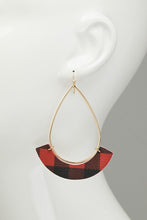 Load image into Gallery viewer, Open Teardrop Earring