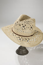 Load image into Gallery viewer, Open Weave Panama Hat