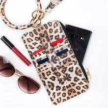 Load image into Gallery viewer, Key Ring Bangle with CC Wallet Zipper Pocket