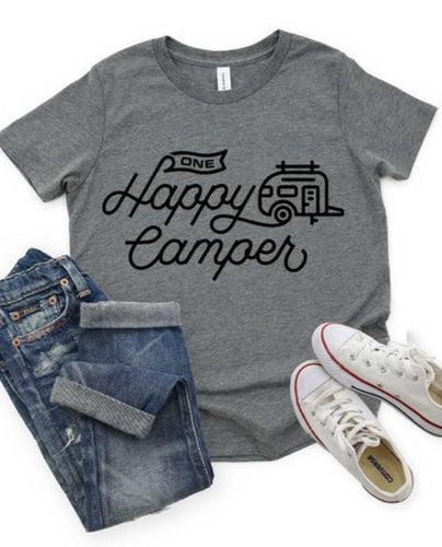 Kids Happy Camper Graphic Tee