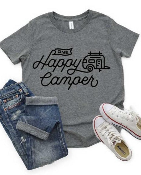 Kids Happy Camper Graphic Tee
