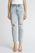 Load image into Gallery viewer, Eunina Tobi High Rise Mom Jean Crop