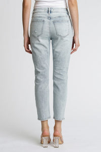 Eunina Tobi High Rise Mom Jean Crop