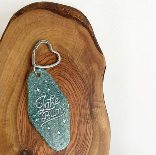 Lake Bum Keychain