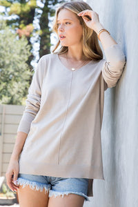 Super Soft V Neck Sweater