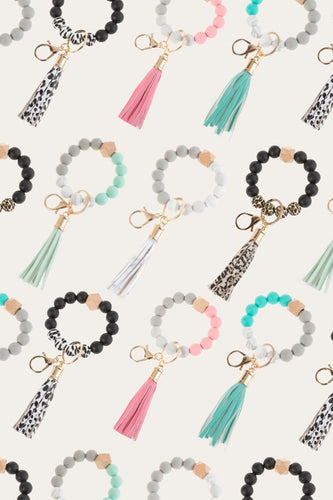 Ashley Silicone Key Ring