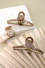 Load image into Gallery viewer, Smile Hair Clip