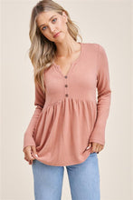 Load image into Gallery viewer, Babydoll Hem Top