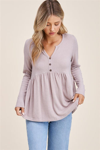 Babydoll Hem Top