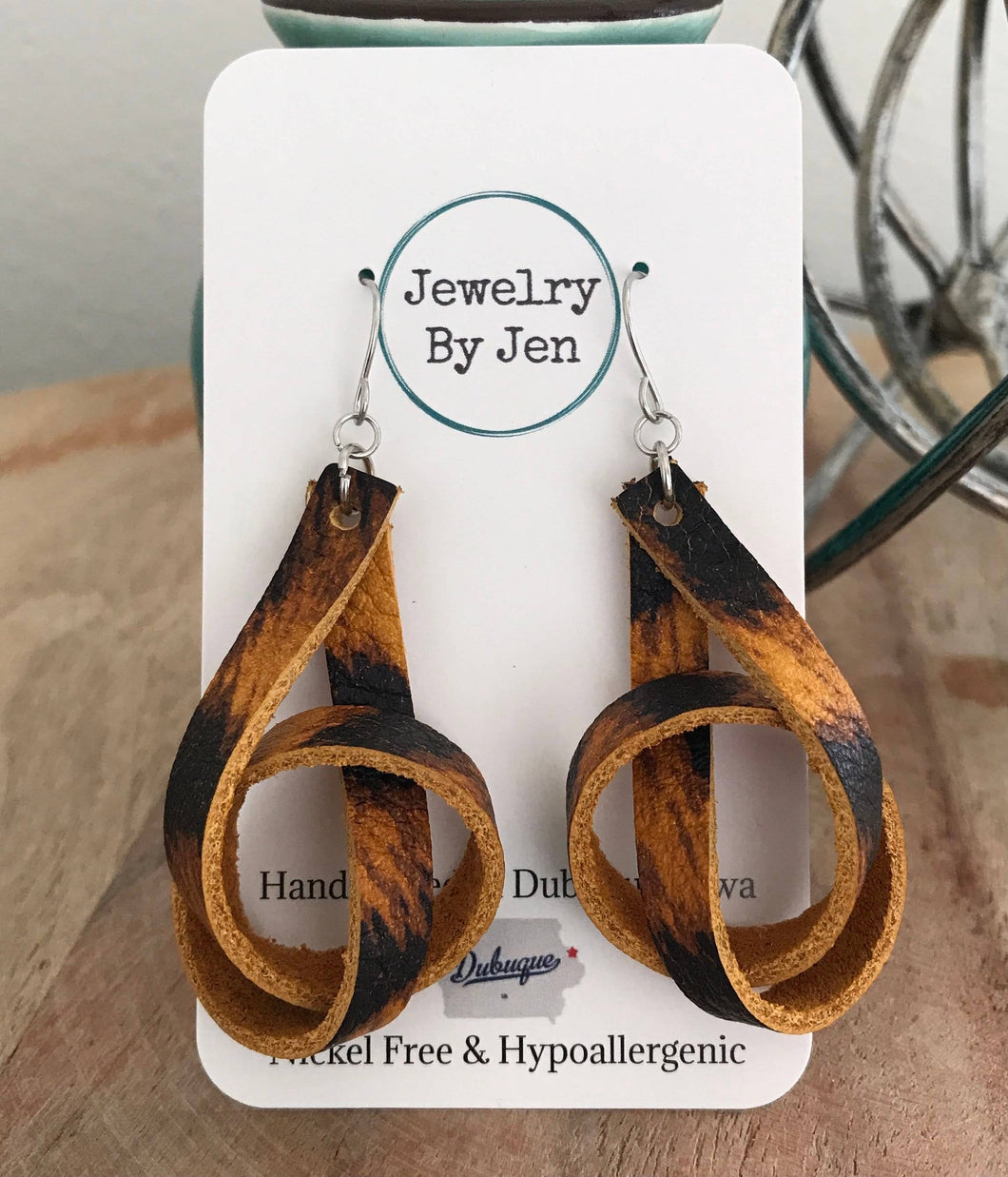 Knot: Mustard Leopard